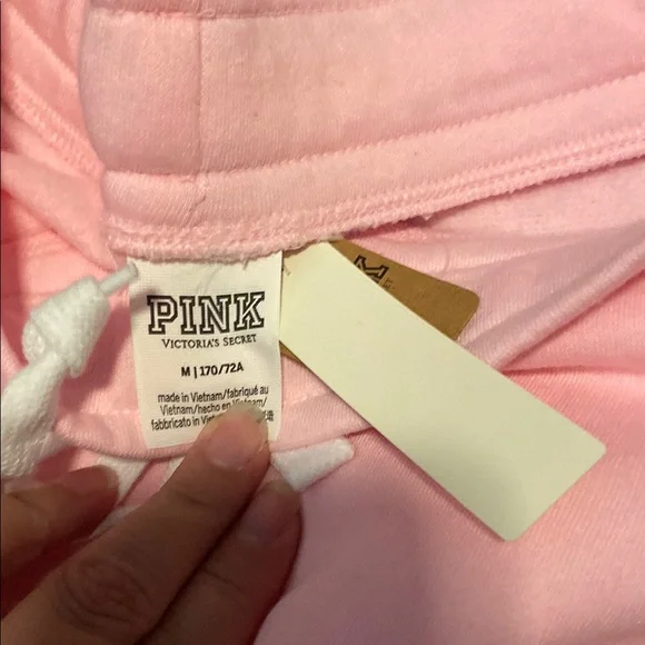 PINK Victoria's Secret Soft Pink Zip-Up Hoodie - Picture 5 of 5